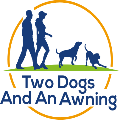 Two Dogs and an Awning